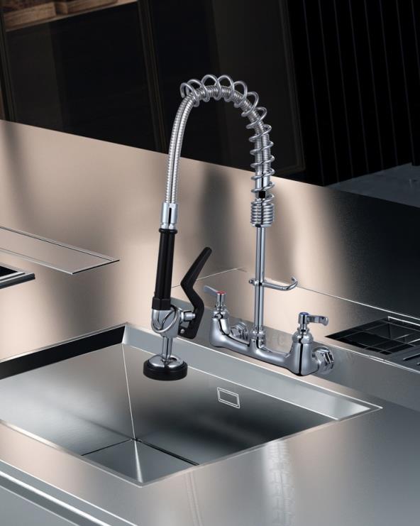 Pre Rinse Faucets the Excellent Solution for Commercial Kitchens