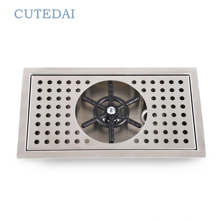 Personalizza il lavello in metallo OEM ODM con vassoio per il risciacquo dei bicchieri 1